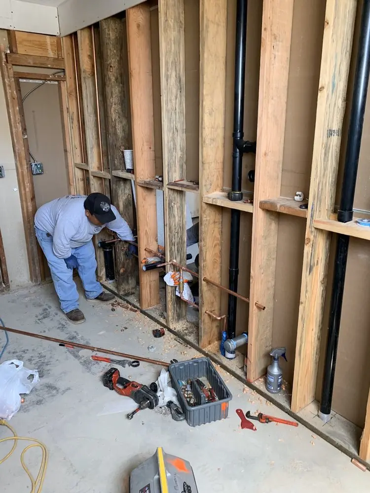 Commercial rough-in plumbing for Water Heater Replacement in Park View Heights
